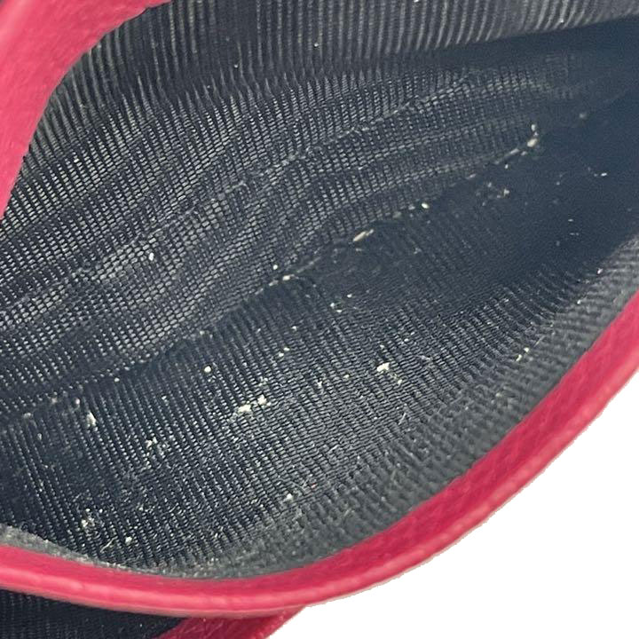 DOLCE&GABBANA ドルチェアンドガッバーナ 長財布 ピンク レザー