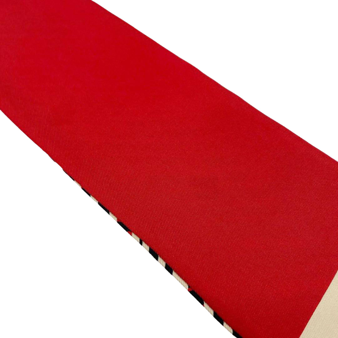 LOUIS VUITTON ルイヴィトン スカーフ バンドー アルメイジング モノグラム ブラック レッド ベージュ M75854