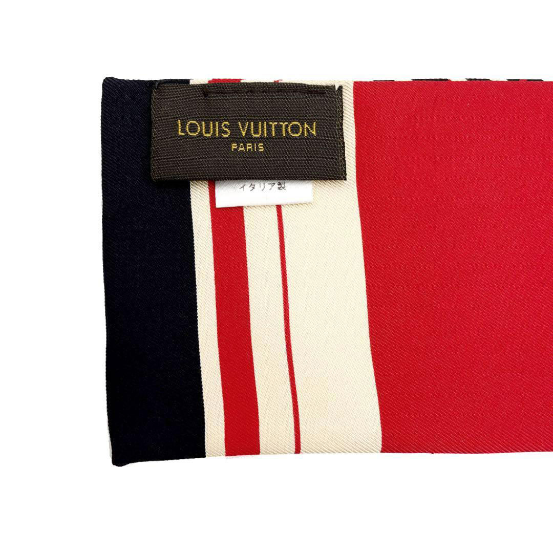 LOUIS VUITTON ルイヴィトン スカーフ バンドー アルメイジング モノグラム ブラック レッド ベージュ M75854