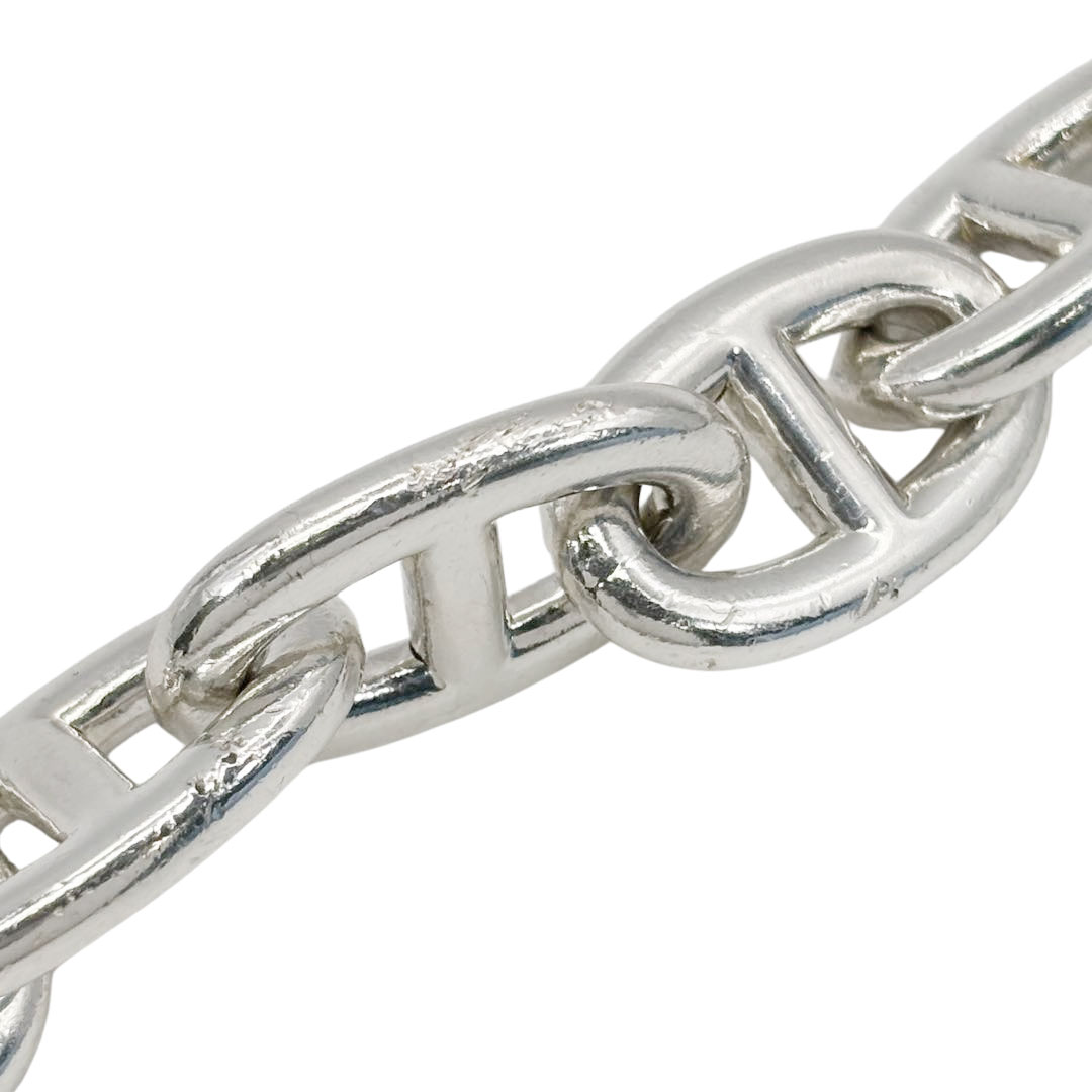 HERMES エルメス ブレスレット シェーヌダンクルTGM 12コマ Ag925 シルバー 107.1g 20G229224