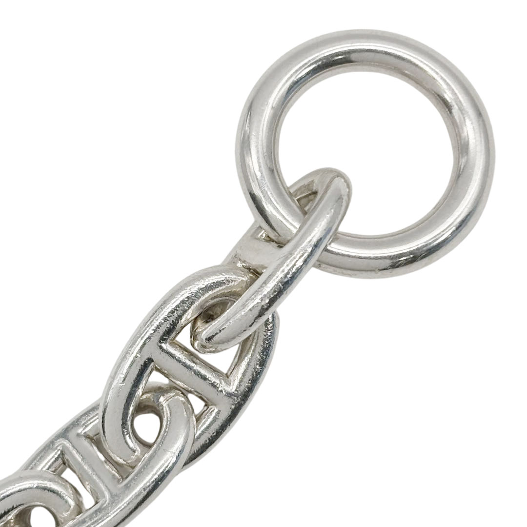 HERMES エルメス ブレスレット シェーヌダンクルTGM 12コマ Ag925 シルバー 107.1g 20G229224