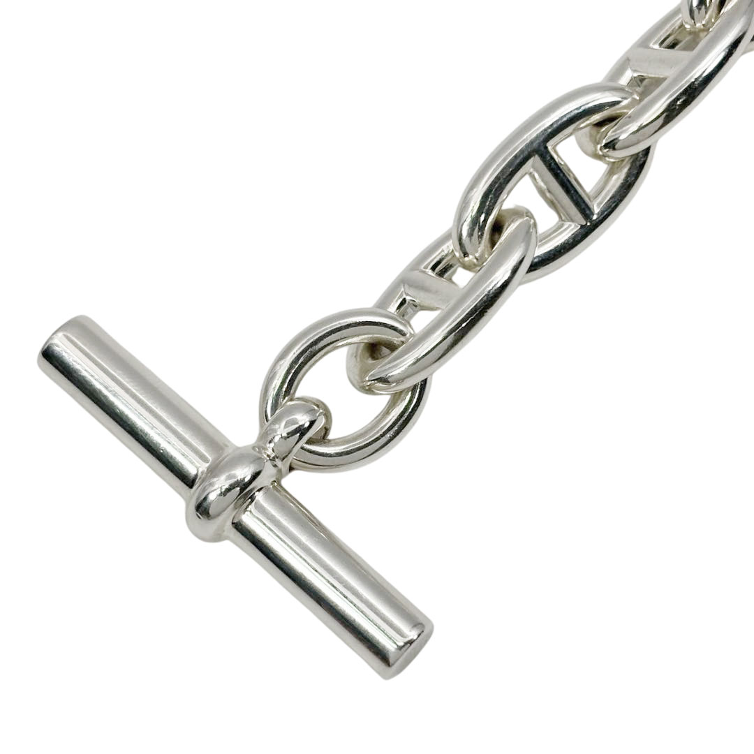 HERMES エルメス ブレスレット シェーヌダンクル GM 16コマ Ag925 シルバー 85.8g