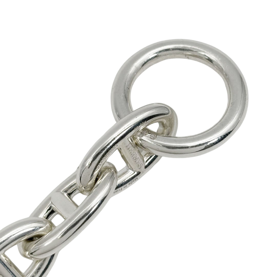 HERMES エルメス ブレスレット シェーヌダンクル GM 16コマ Ag925 シルバー 85.8g