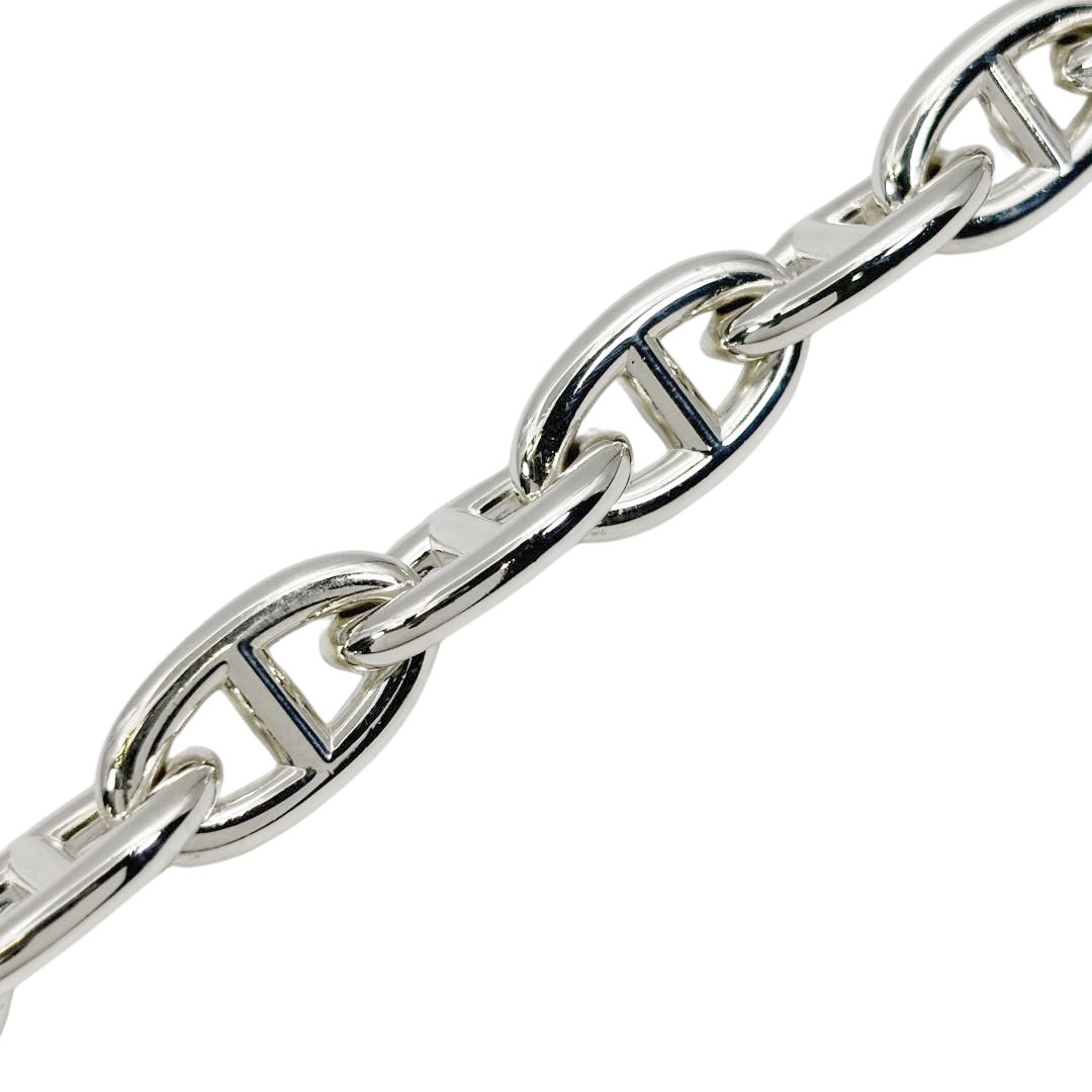 HERMES エルメス ブレスレット シェーヌダンクル GM 16コマ Ag925 シルバー 85.8g