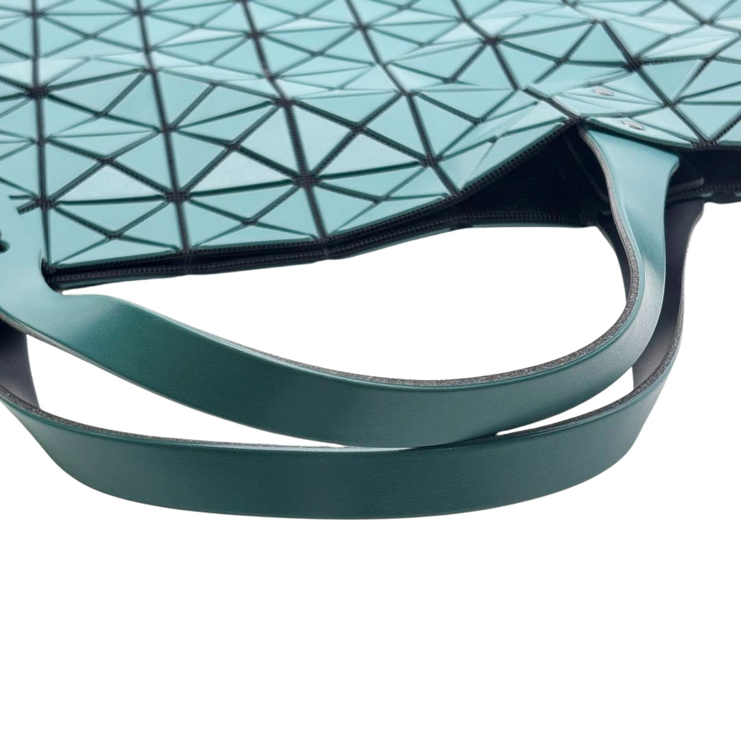 ISSEY MIYAKE BAOBAO イッセイミヤケ バオバオ プリズムマット トートバッグ 10×10 ブルーグリーン BB33AG513