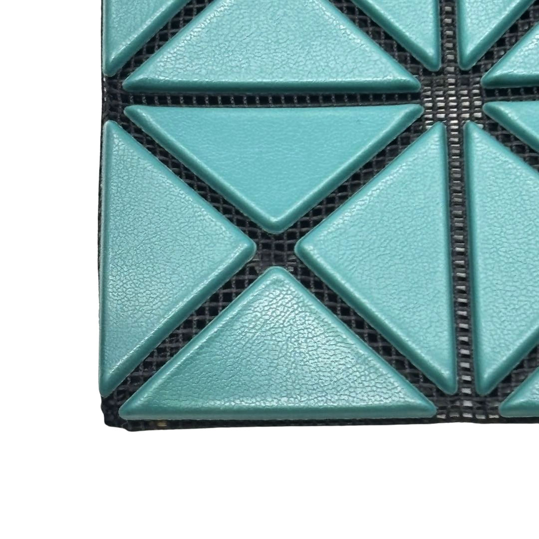 ISSEY MIYAKE BAOBAO イッセイミヤケ バオバオ プリズムマット トートバッグ 10×10 ブルーグリーン BB33AG513