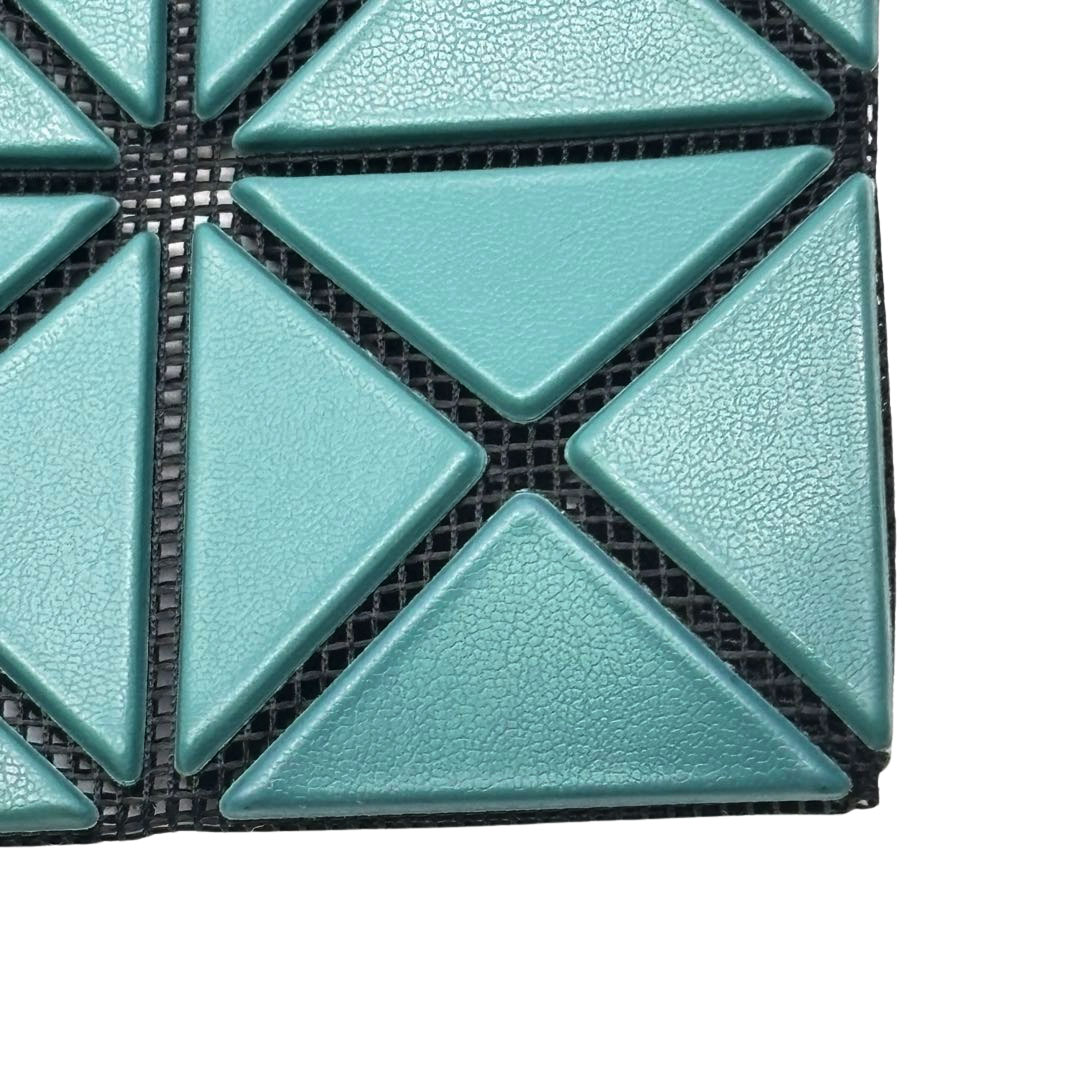 ISSEY MIYAKE BAOBAO イッセイミヤケ バオバオ プリズムマット トートバッグ 10×10 ブルーグリーン BB33AG513
