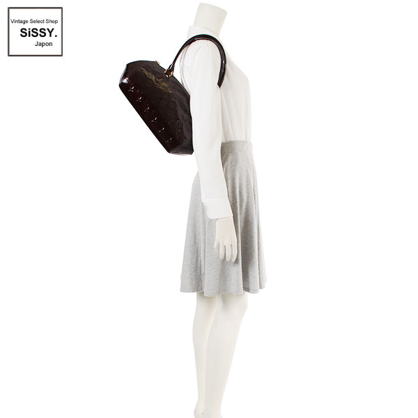 【Louis Vuitton】 ヴェルニ シャーウッドPM M91493 ルイ・ヴィトン ヴェルニ シャーウッドPM アマラント【ルイ・ヴィトン