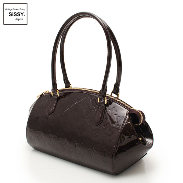 ■ルイ・ヴィトン■ ショルダーバッグ シャーウッドPM モノグラムヴェルニレザー アマラント M91493 【LOUIS VUITTON】