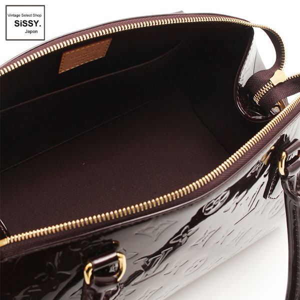 ■ルイ・ヴィトン■ ショルダーバッグ シャーウッドPM モノグラムヴェルニレザー アマラント M91493 【LOUIS VUITTON】