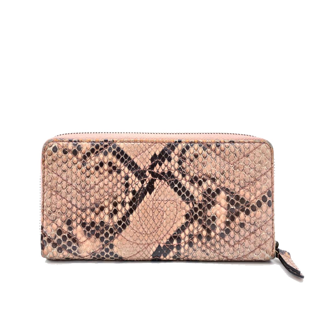 ★希少★グッチ GGマーモント パイソン ラウンドジップ 長財布 マルチカラー ☆希少☆グッチ GGマーモント パイソン ラウンドジップ 長財布