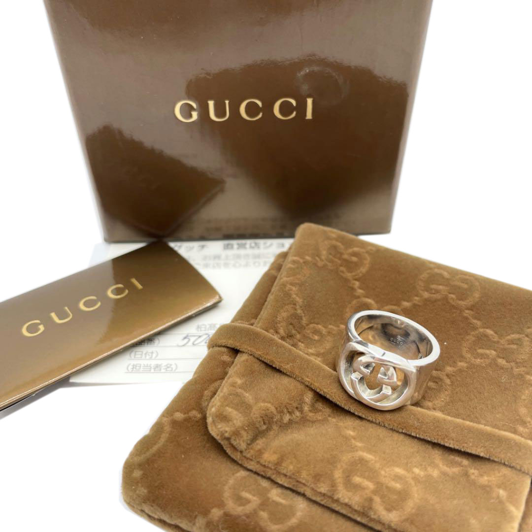 GUCCI グッチ GGリング 指輪 SV925 シルバー 約9号