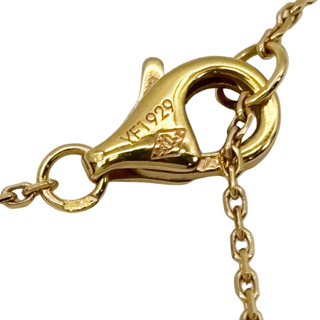 Cartier カルティエ シンボル クロスネックレス ピンクサファイア Au750(K18PG) 2.8g