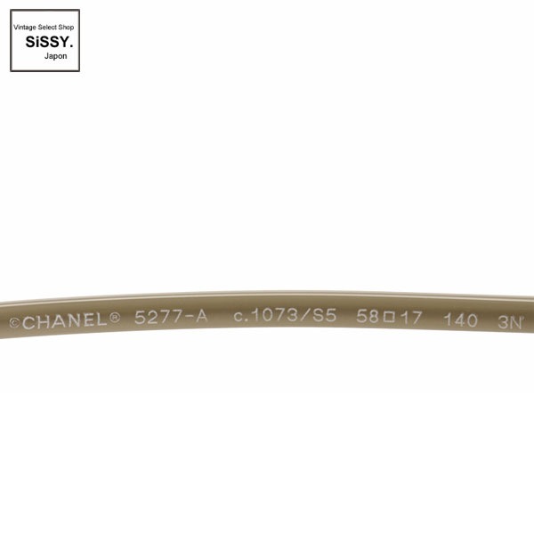 ■シャネル■ サングラス ダークブラウン グレーベージュ 5277-A 【CHANEL】