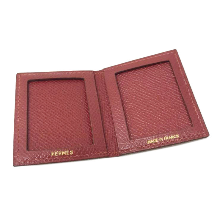 ■エルメス■ ミニフォトケース ルージュ クシュベル 【HERMES】