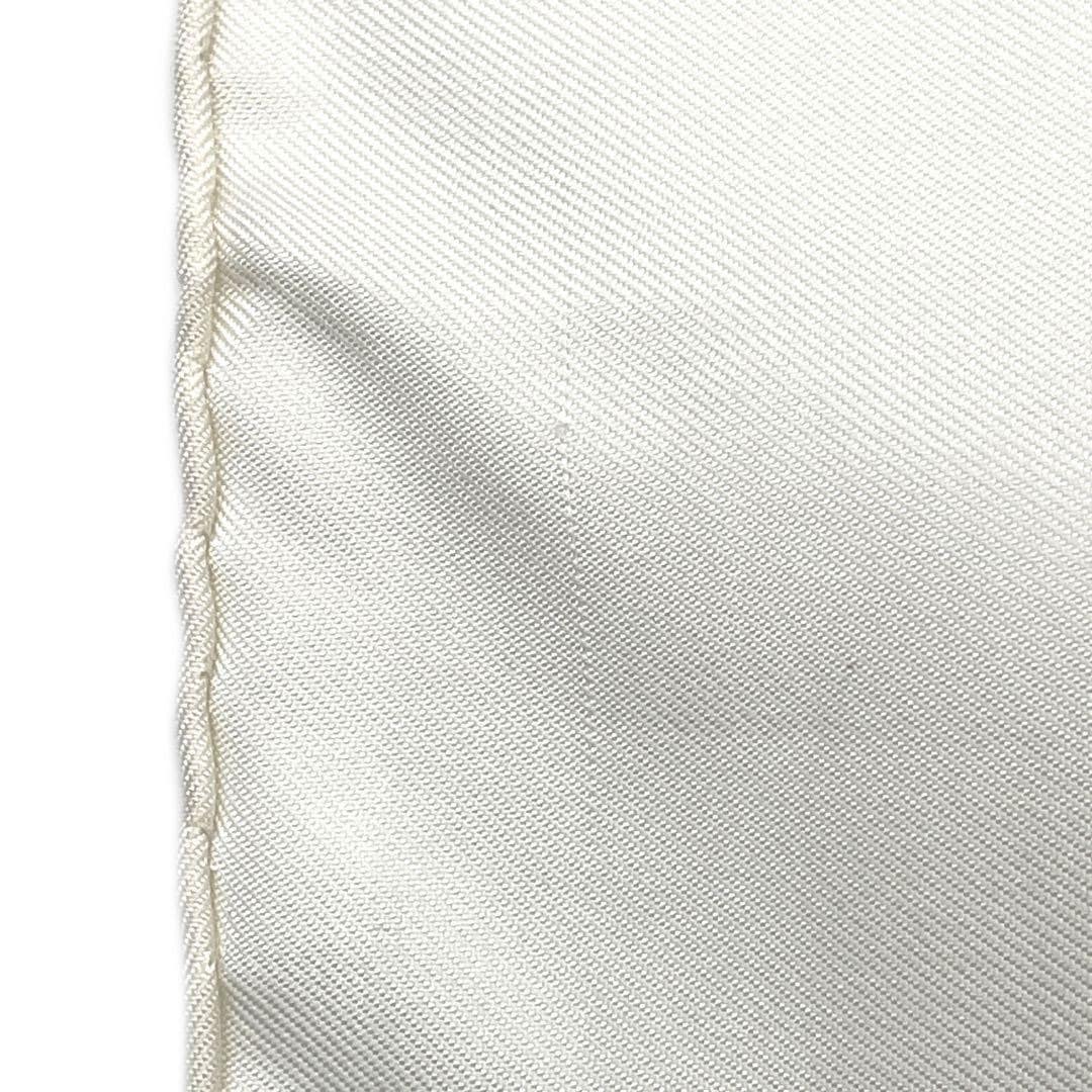 HERMES スカーフ ホワイト・ゴールド HERMES エルメス スカーフ カレ90 『BRITISH HERALDRY（英国紋章