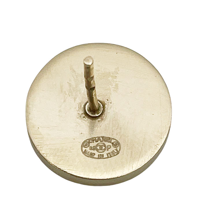 CHANEL シャネル ラウンドピアス カメリア ココマーク ピンク ゴールド 06P