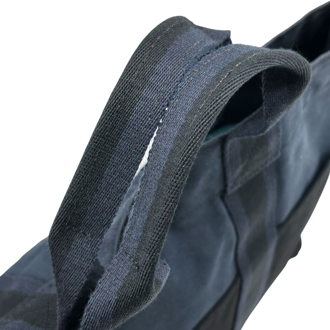 HERMES エルメス トートバッグ フールトゥMM キャンバス ネイビー/ブラック