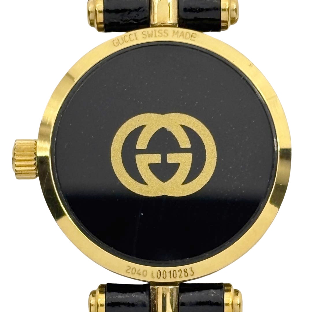 GUCCI グッチ レディース腕時計 QZ シェリーライン 2040L GP/レザー
