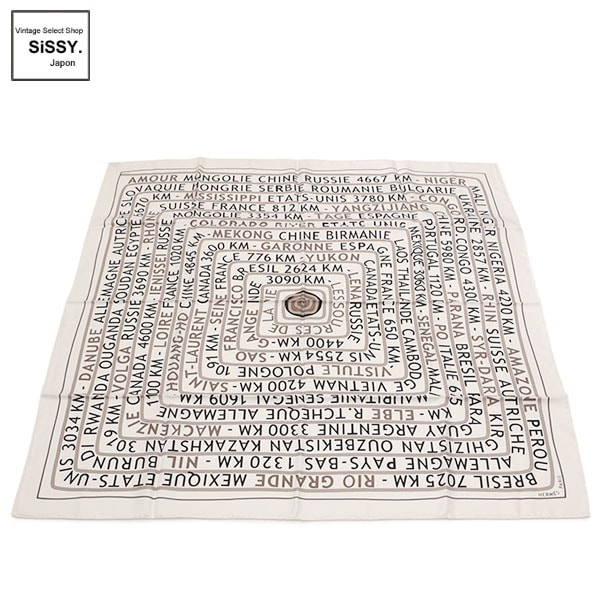 美品　エルメス スカーフ カレ90 LES SOURCES DE LA VIE 楽天市場】【☆HERMES☆】 エルメス 『カレ90/スカーフ』 《Les