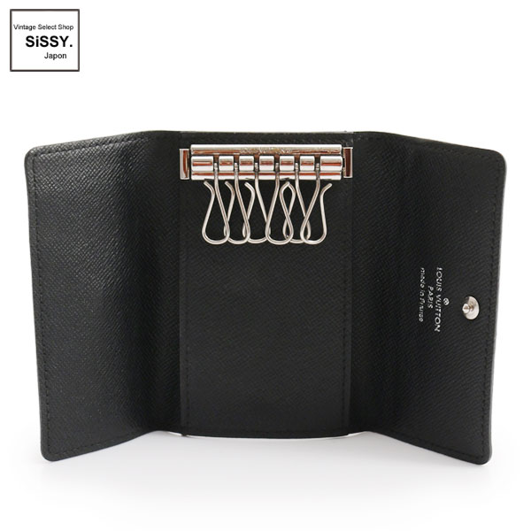 ■ルイ・ヴィトン■ ミュルティクレ6 ダミエグラフィット 6連キーケース PVC ブラック N62662 【LOUIS VUITTON】