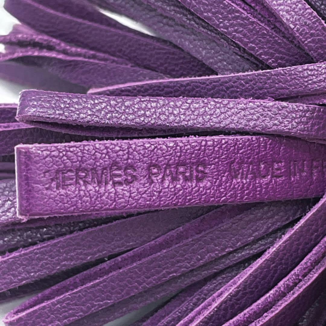 HERMES　エルメス　カルメンチータ　チャームパープル　紫 HERMES エルメス カルメンチータ チャームパープル 紫