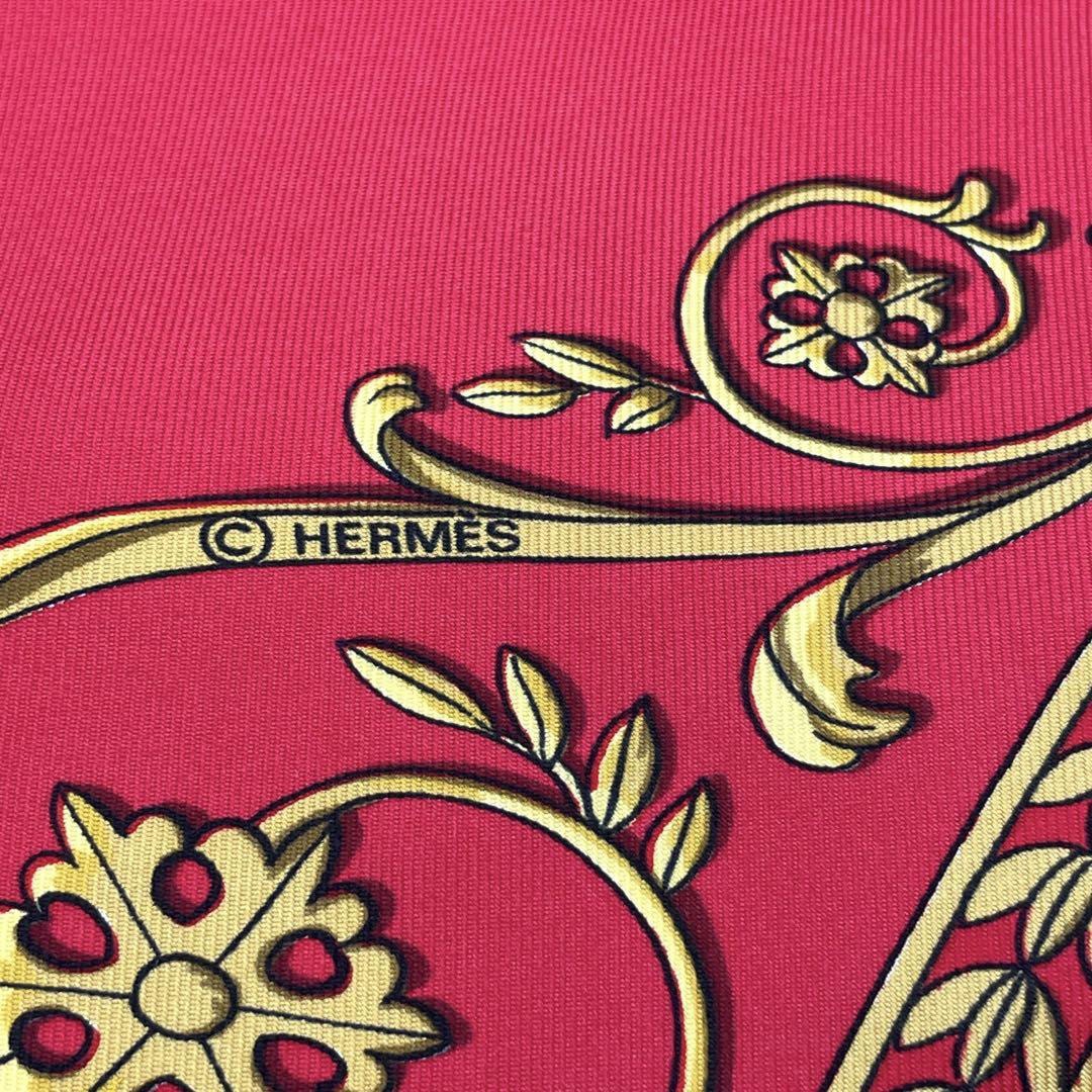 HERMES エルメス スカーフ カレ90 『LA PROMENADE DE LONG CHANMPS