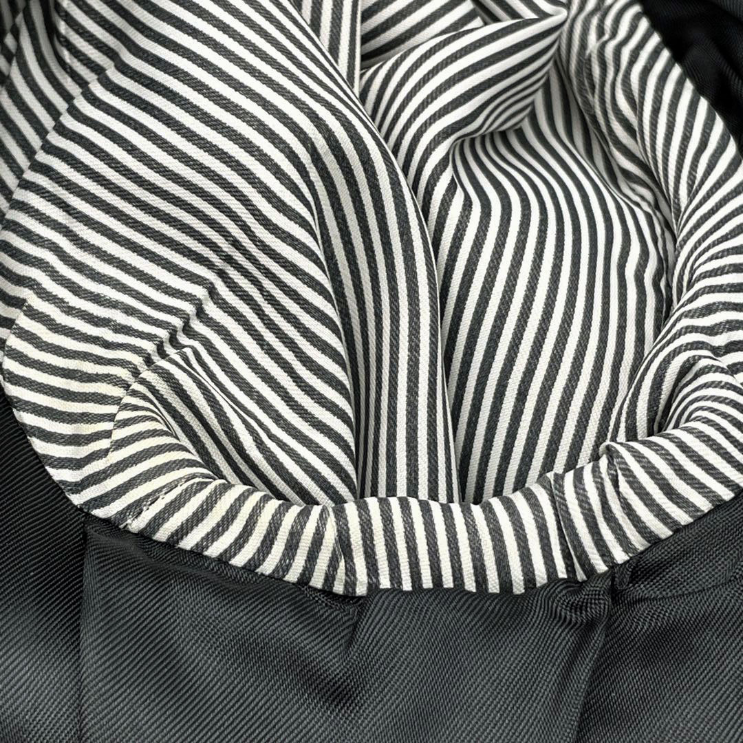 CELINE セリーヌ ダブルジャケットコート オーバーコート ウール フェルト 34 ブラック 2V509905E