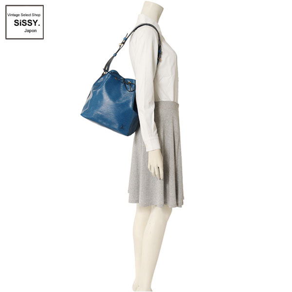 ルイ・ヴィトン LOUIS VUITTON プチノエ M44105 トレドブルー エピ レディース ショルダーバッグ □ルイ・ヴィトン□ プチノエ エピ ショルダーバッグ レザー トレド