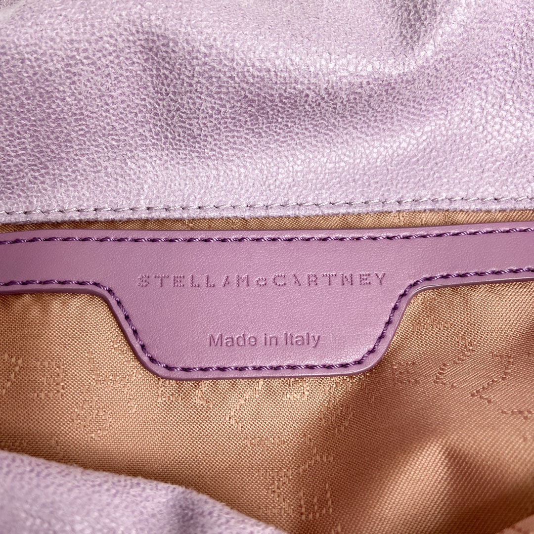 Stella McCartney ステラマッカートニー ファラベラ ミニ トート チェーンショルダーバッグ パープル