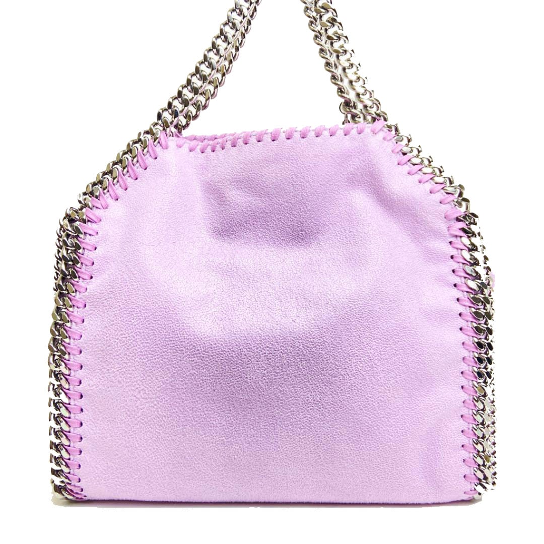 Stella McCartney ステラマッカートニー ファラベラ ミニ トート チェーンショルダーバッグ パープル