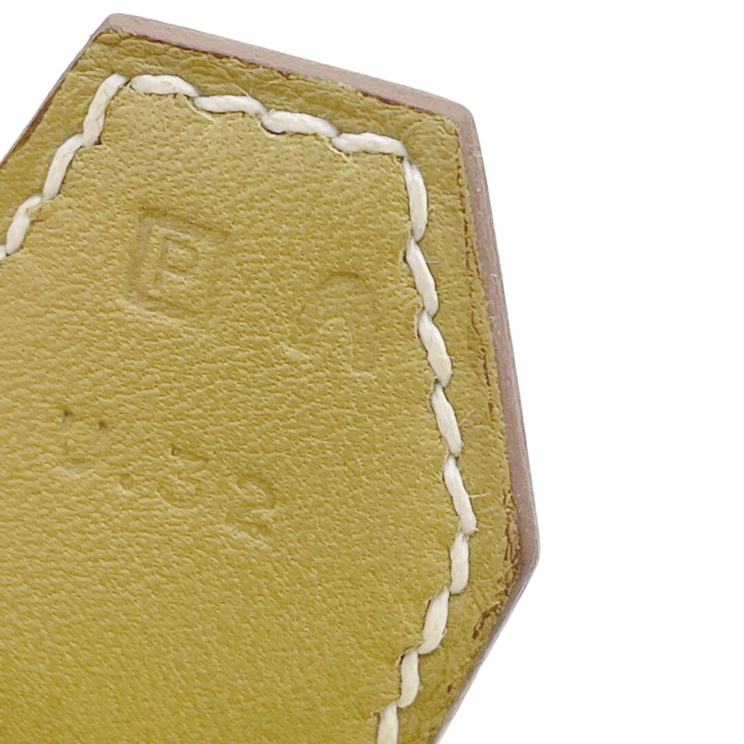 HERMES エルメス ボリードリラックス35 ハンドバッグ ヴォーシッキム ビスキュイ シルバー金具 □P刻印