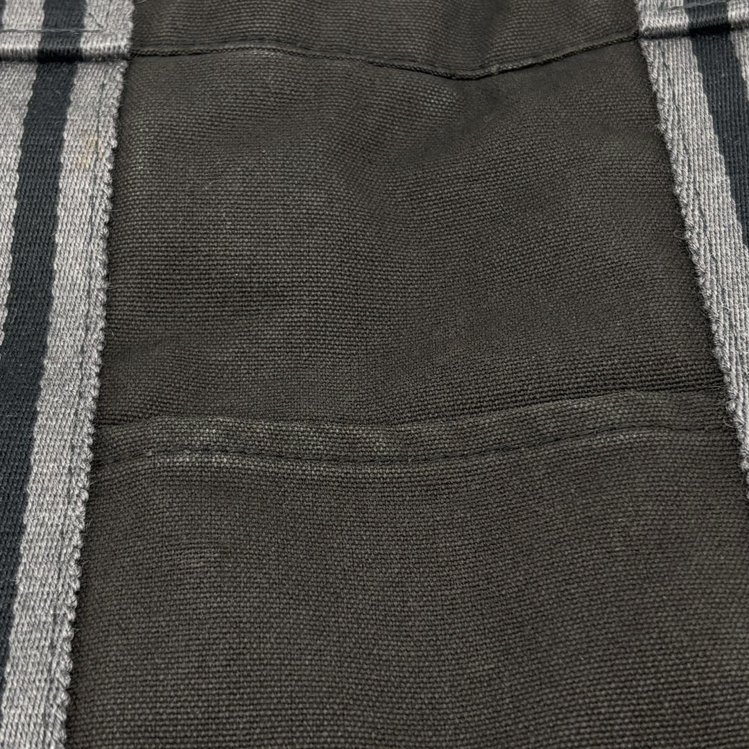 HERMES エルメス トートバッグ フールトゥMM キャンバス ダークグレー/グレー