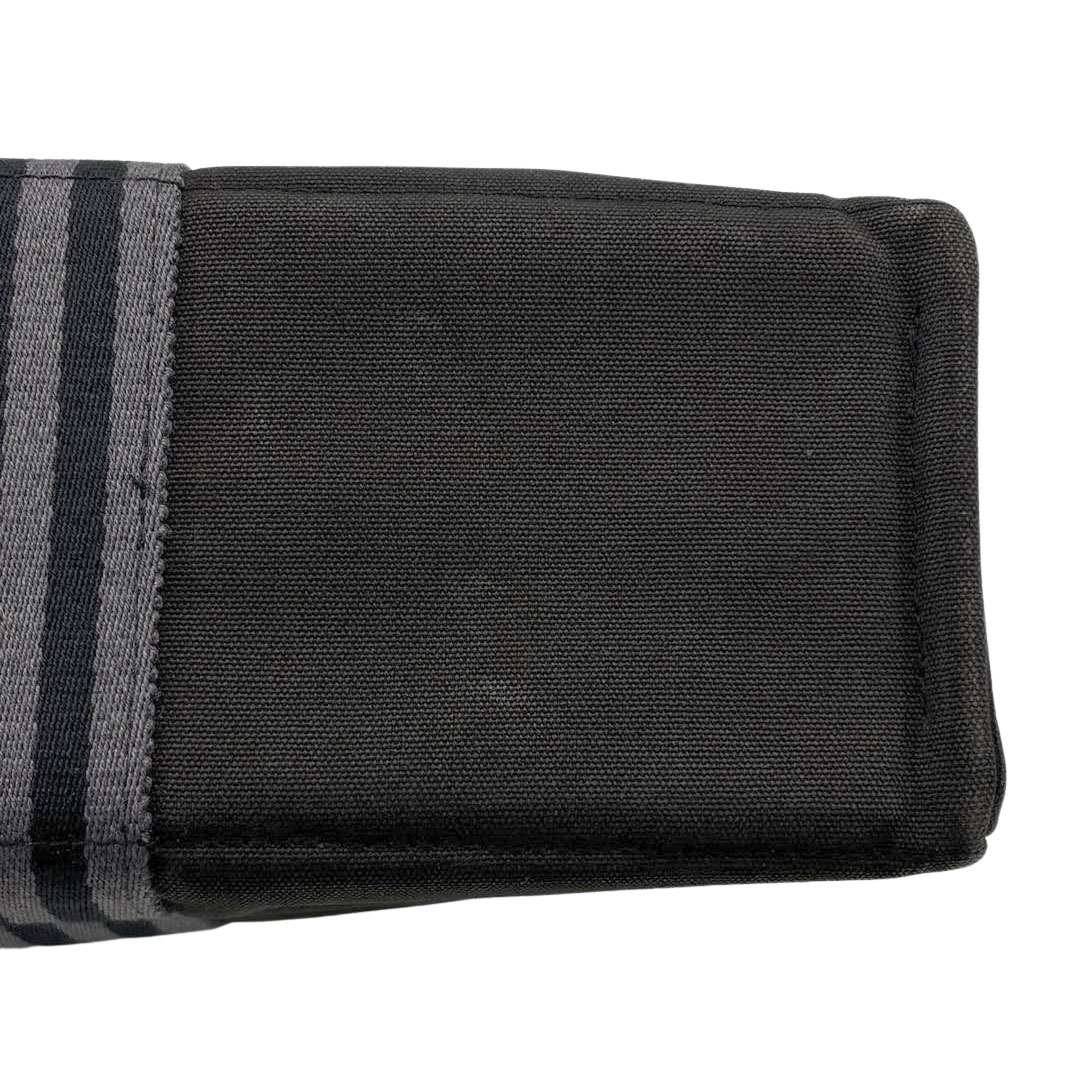 HERMES エルメス トートバッグ フールトゥMM キャンバス ダークグレー/グレー