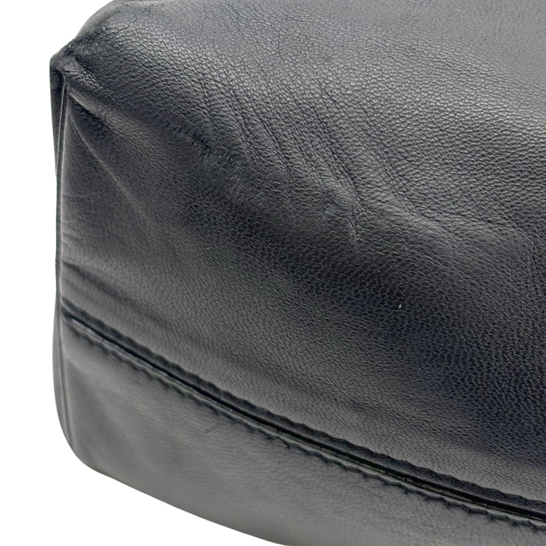 LOEWE ロエベ ショルダーバッグ フラメンコ ノット スモール ナッパレザー ブラック