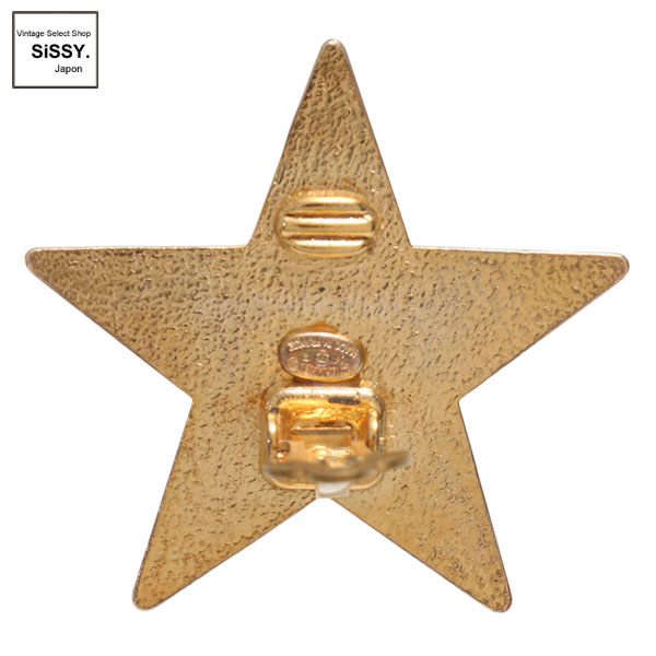 ■シャネル■ イヤリング スター ココマーク ブラック ゴールド 01P 【CHANEL】