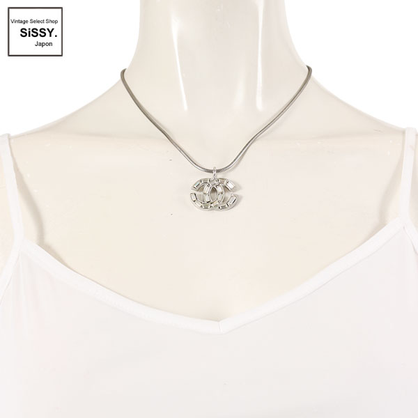 01P CHANEL シャネル CCマーク ラインストーン クリア×シルバー 楽天市場】【ジュエリー】CHANEL シャネル ココマーク ライン