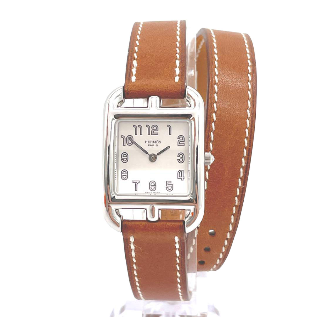 HERMES エルメス 腕時計 ケープコッド ドゥブルトゥール PM CC1