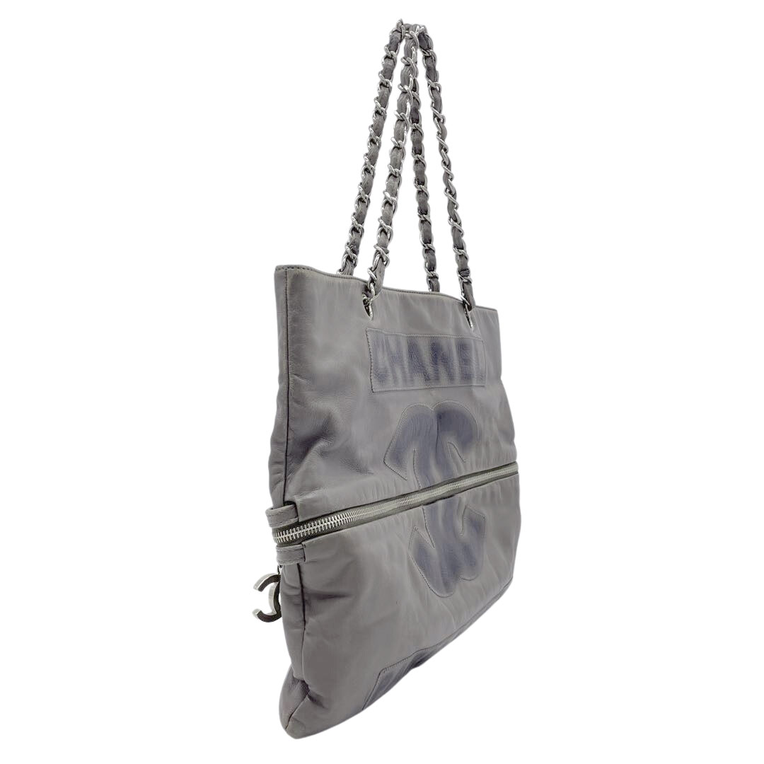 CHANEL シャネル チェーントートバッグ パリス ロンドン カーフ CHANEL シャネル チェーントートバッグ パリス ロンドン カーフ