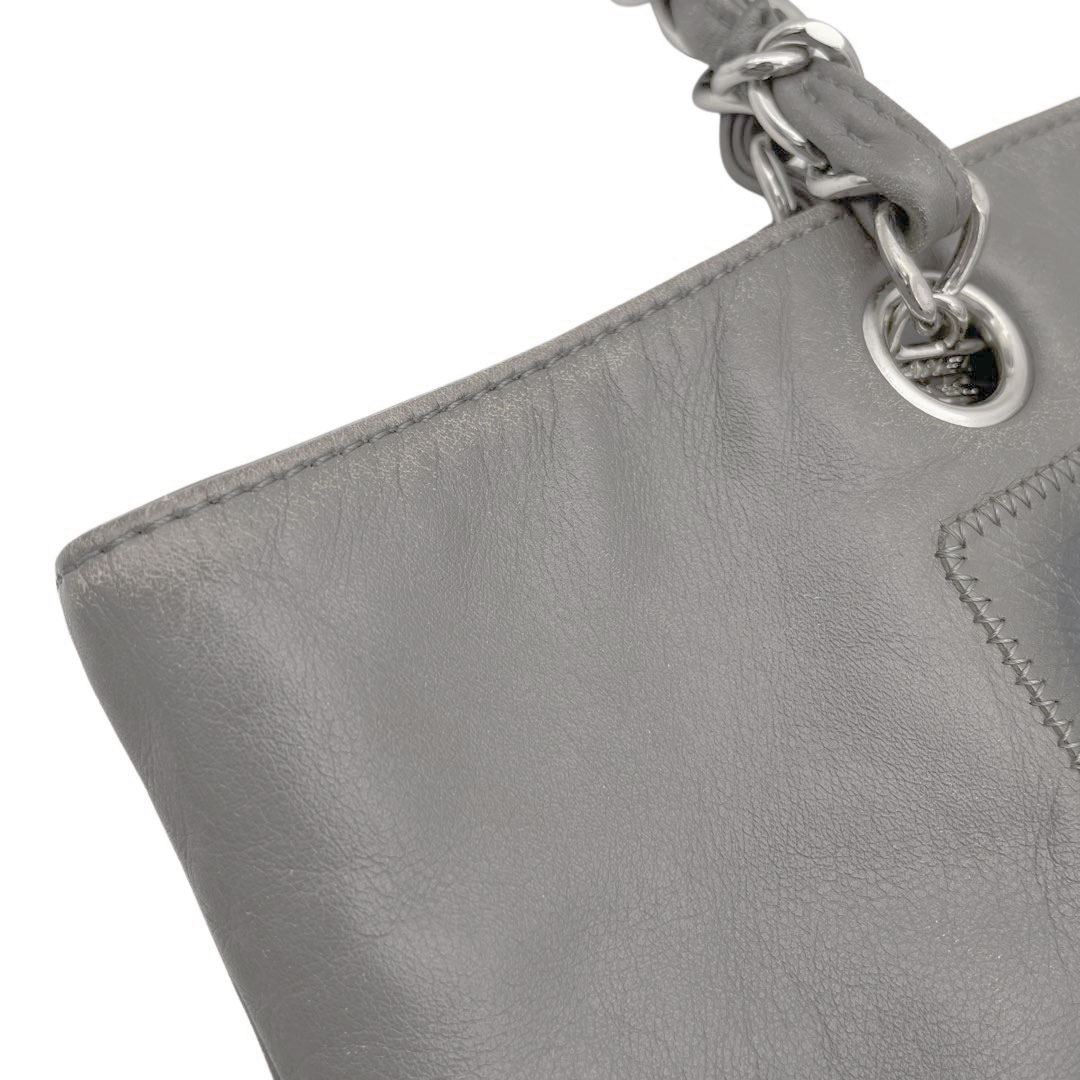 CHANEL シャネル チェーントートバッグ パリス ロンドン カーフレザー