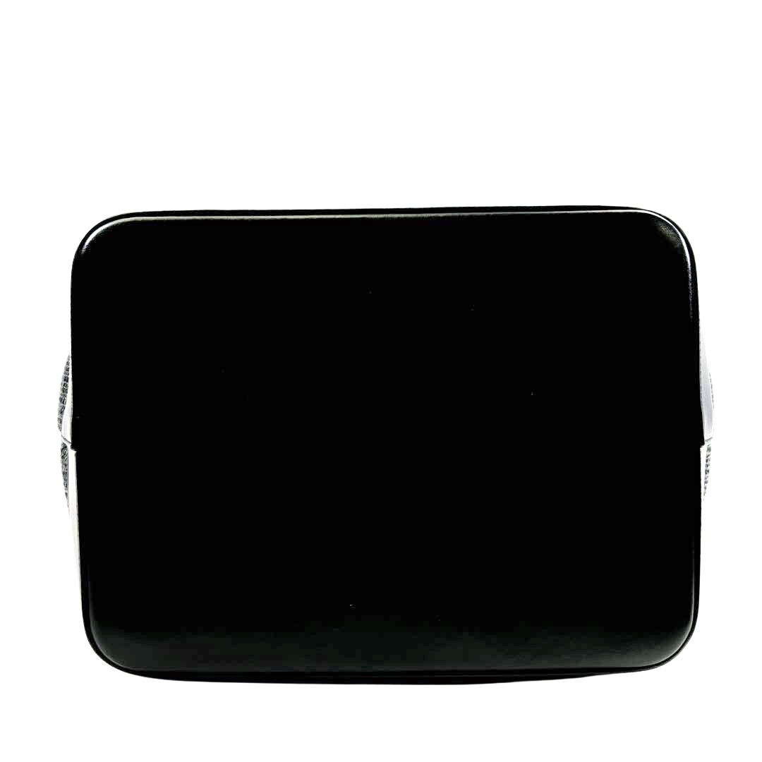 SAINT LAURENT PARIS サンローランパリ トートバッグ テディ ストロー/レザー ブラック 551595