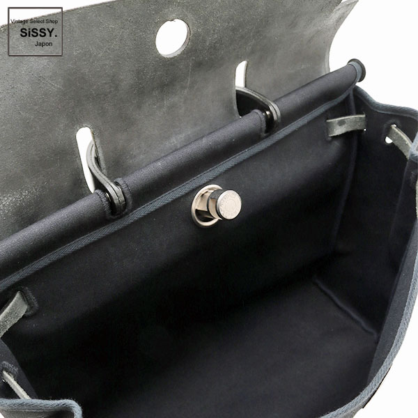 ■エルメス■ エールバッグMM ハンドバッグ トワルオフィシエ ボックスカーフ ブラック 2WAY □D刻印 【HERMES】