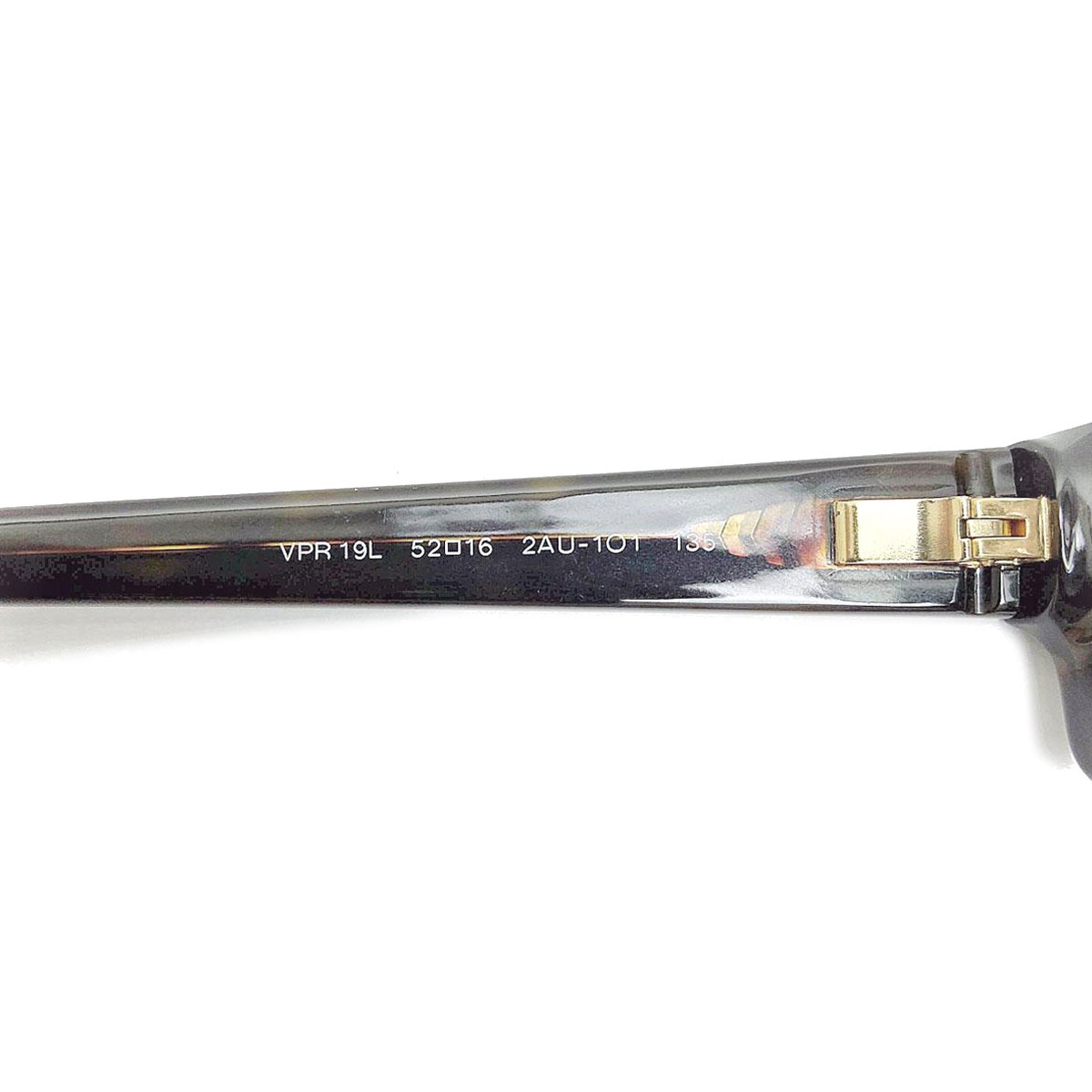 PRADA プラダ 度入りメガネ ブラウン べっ甲柄 レディース VPR19L