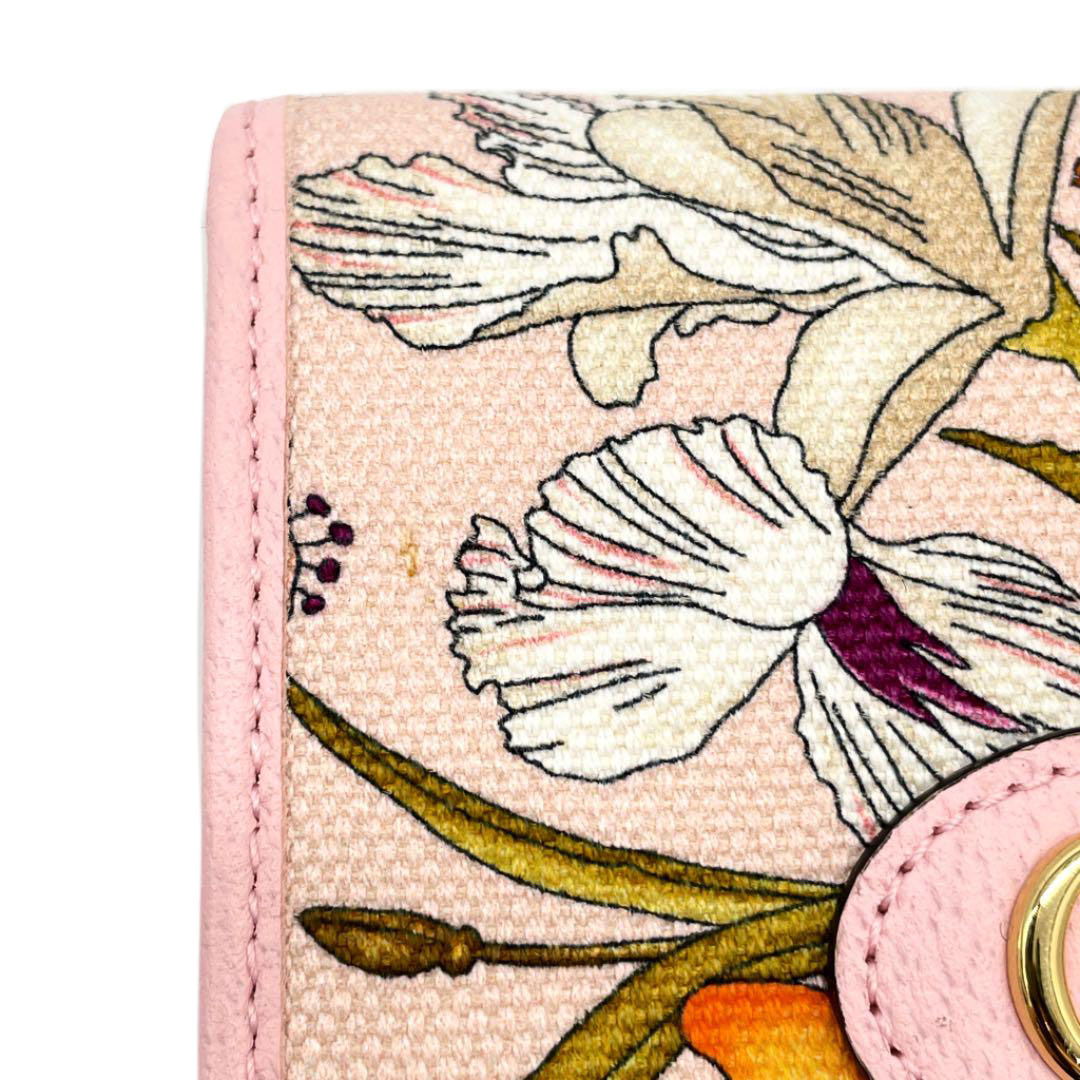 GUCCI グッチ コンパクトウォレット 二つ折り財布 GGマーモント