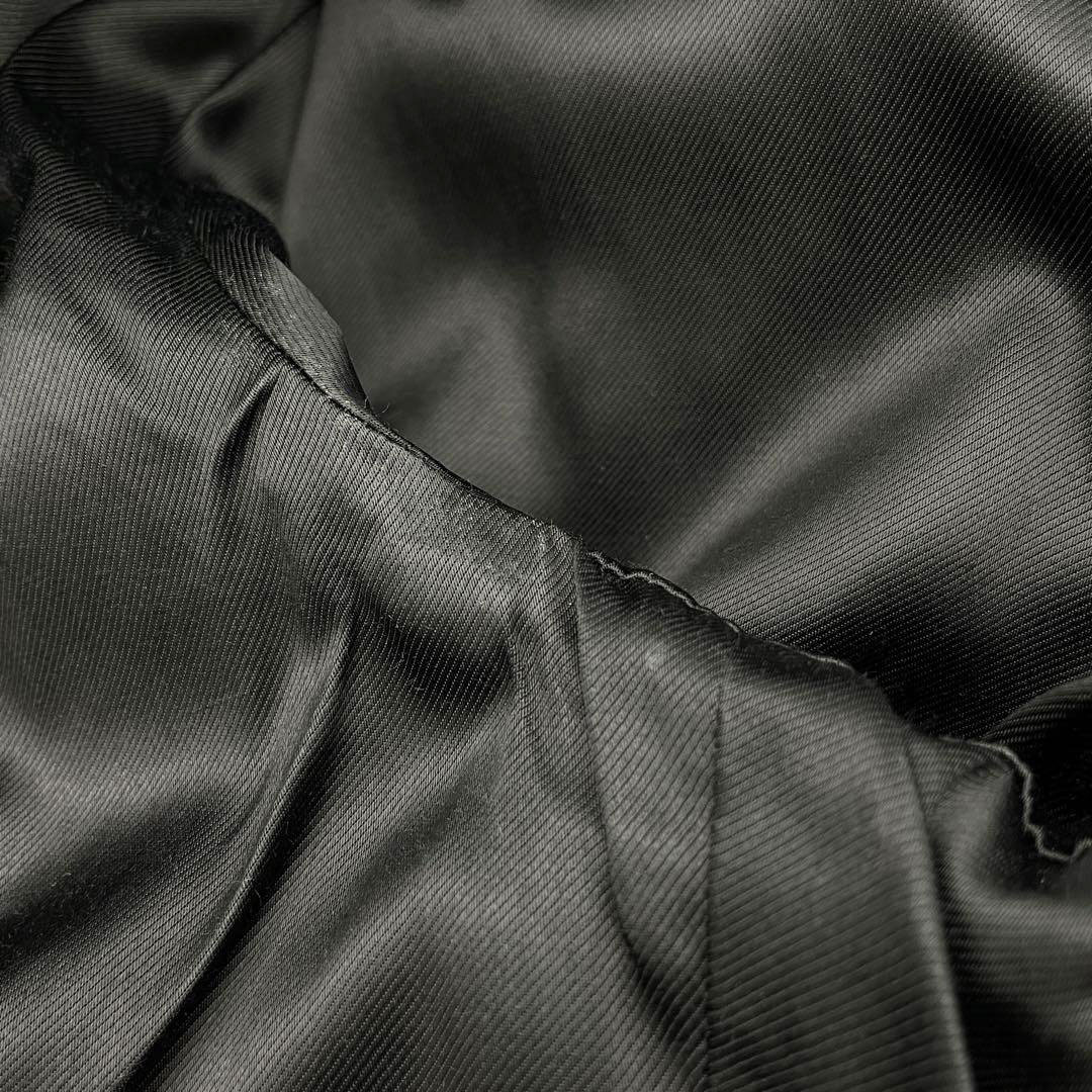 CELINE セリーヌ バイカー ライダースジャケット ラムスキン 34 ブラック ゴールド金具 2021SS 2E886413A