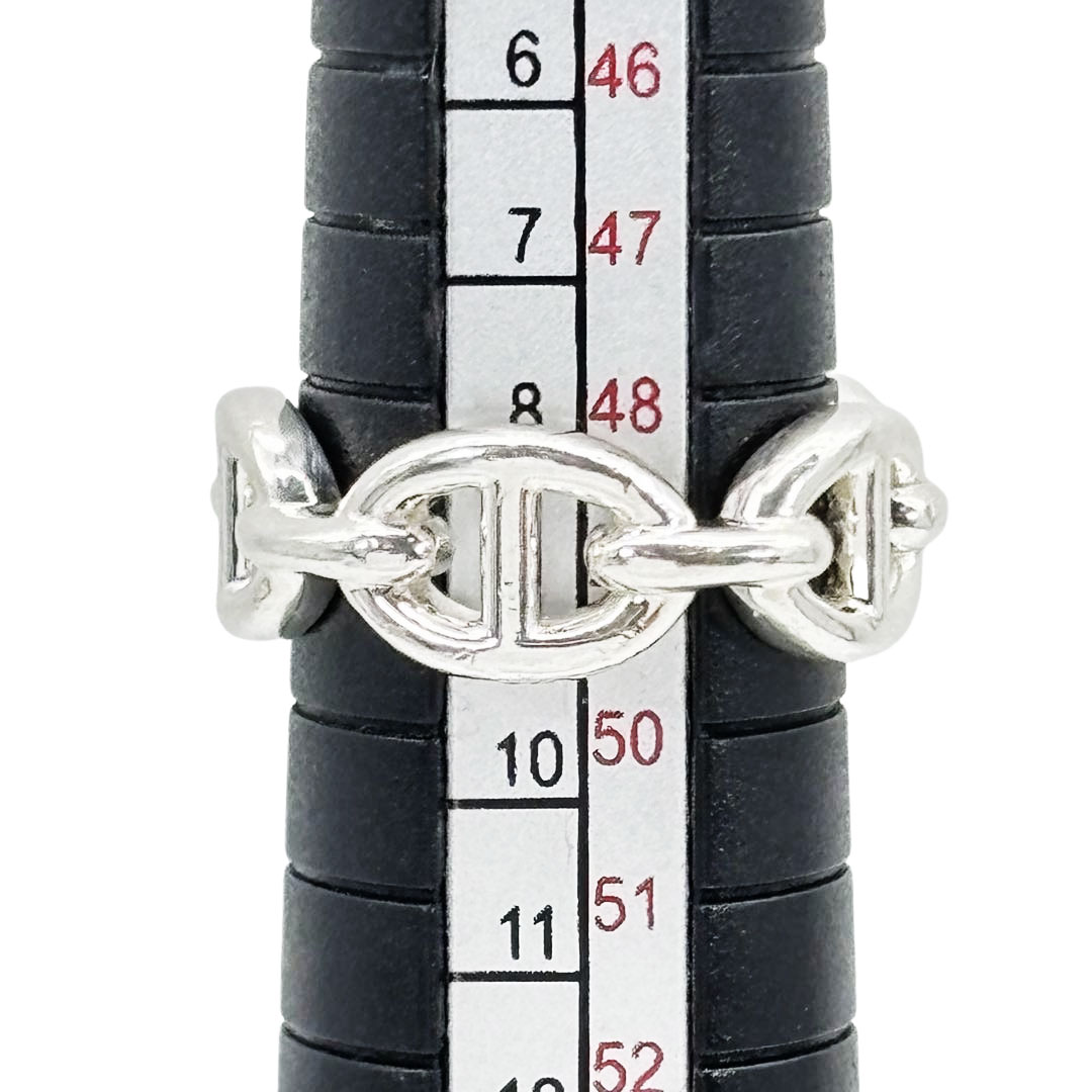 HERMES エルメス リング 指輪 シェーヌダンクル アンシェネ Ag925