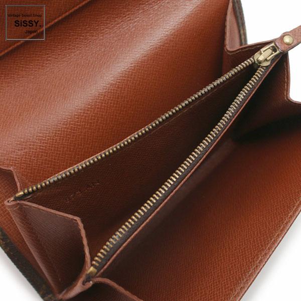 ■ルイ・ヴィトン■ 二つ折り 財布 モノグラム エベヌ 【LOUIS VUITTON】