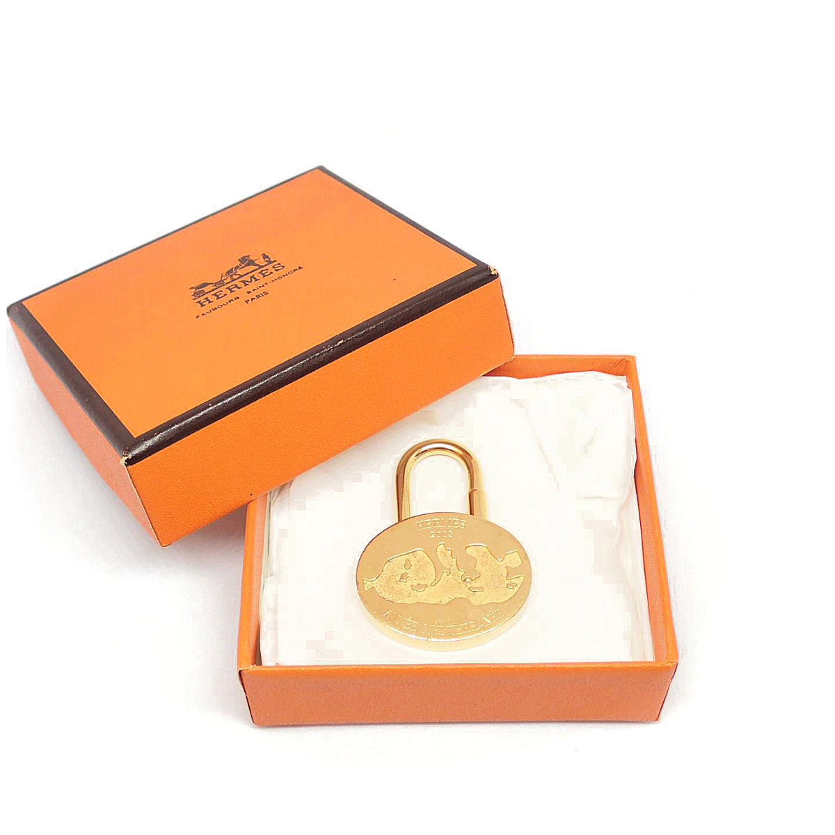 ■エルメス■ カデナ 地中海 ゴールド 「ANNEE MEDITER RANEE」 2003年限定 【HERMES】