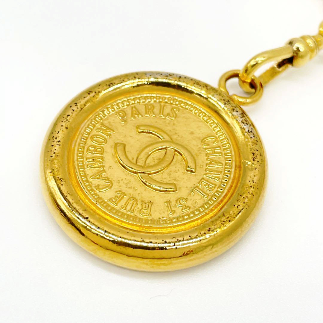 CHANEL シャネル チェーンベルト 31 カンボン ゴールド