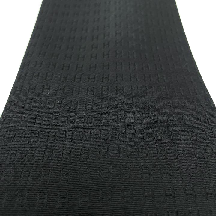 HERMES エルメス ネクタイ H柄 シルク ブラック